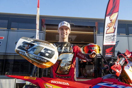 Tisková zpráva: Tim Gajser po dvanácti letech končí v Team Honda HRC